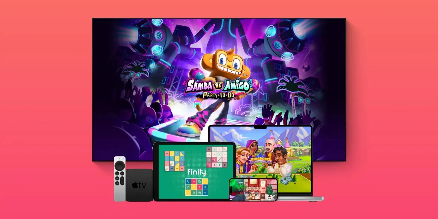 Samba de Amigo is one of four new games coming to Apple Arcade this month